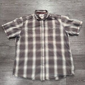 Jeremiah American Legacy Shirt Mens Extra Large Plaid Pearl‎ Snap Western Cowboy